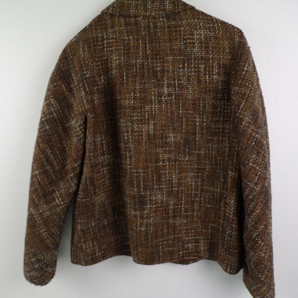 Vintage Mondi fully lined brown mingled Jacket - Picture 8 of 8